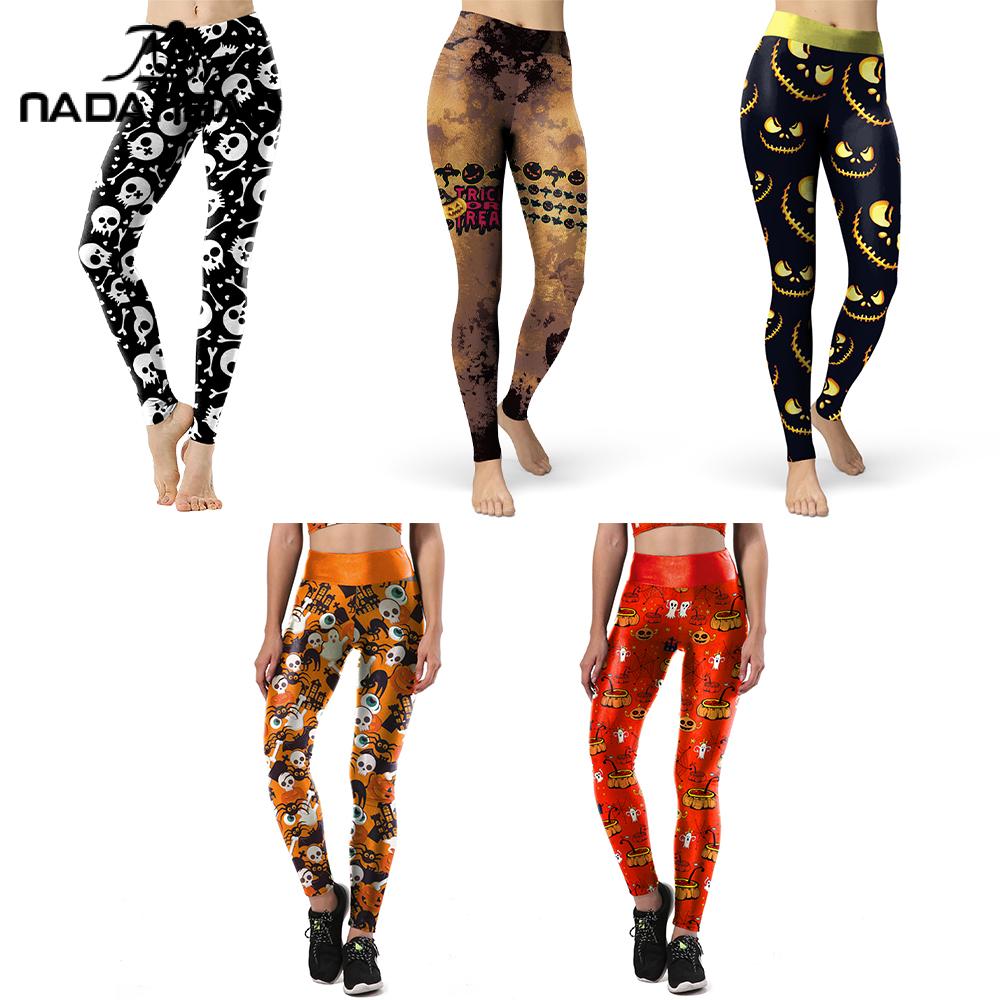 Yoga Fitness Holiday - Nadanbao Leggings pour femmes imprimés tête