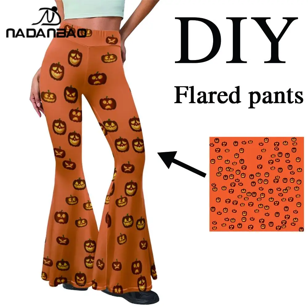 Yoga Fitness Holiday - Pantalon de cloche de yoga personnalisé