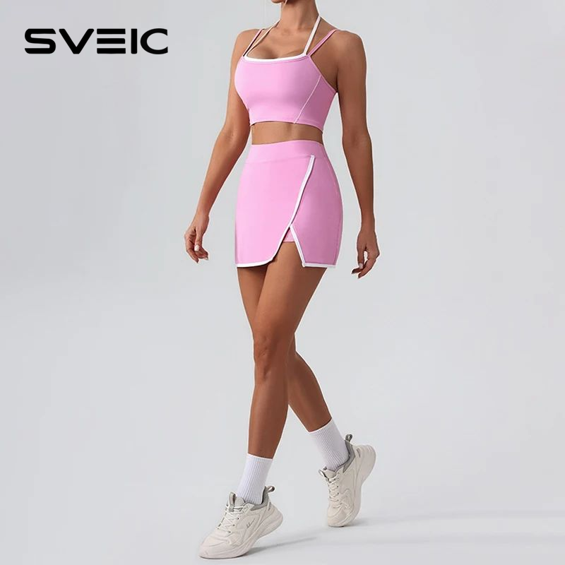 Yoga Fitness Abonnement - SVEIC Ensembles de soutien-gorge court de