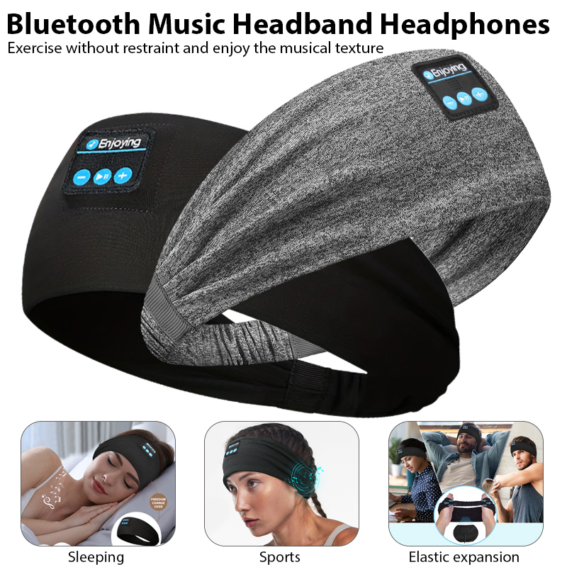 Yoga Fitness Video - Écouteurs sans fil Bluetooth, bandeau de