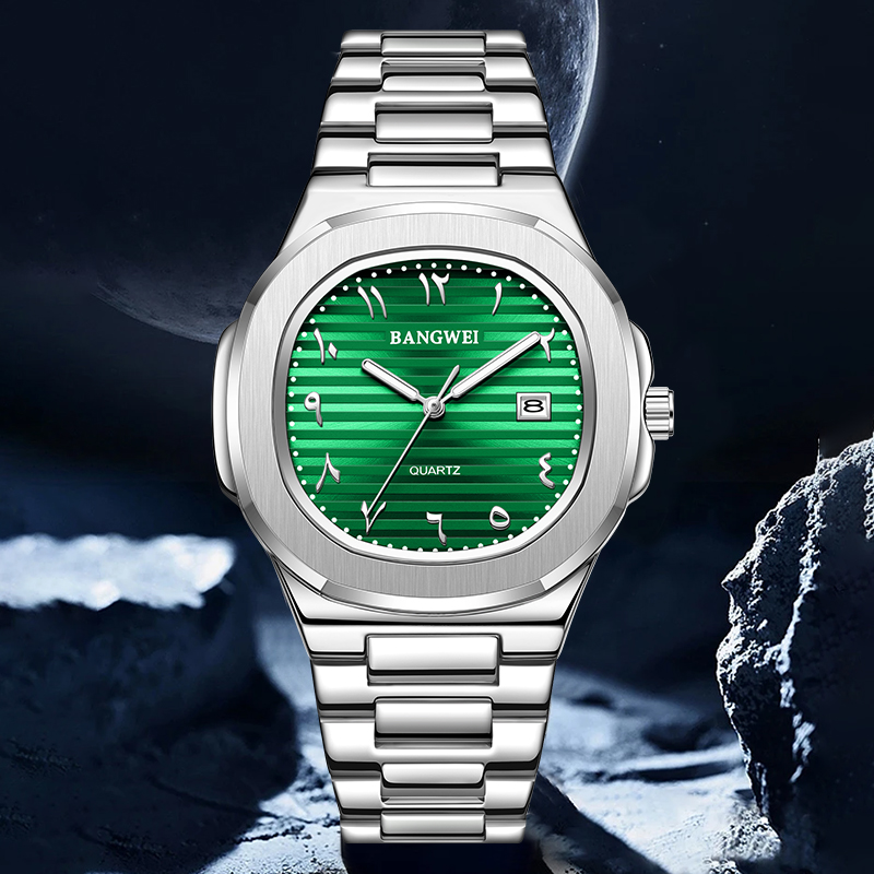 Resistance Bands - LIGE mode luxe Quartz homme montre
