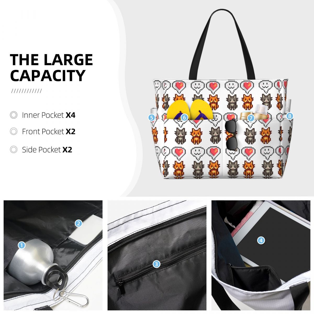 Sac fourre-tout de plage Stard - Yoga Fitness Video avis et prix