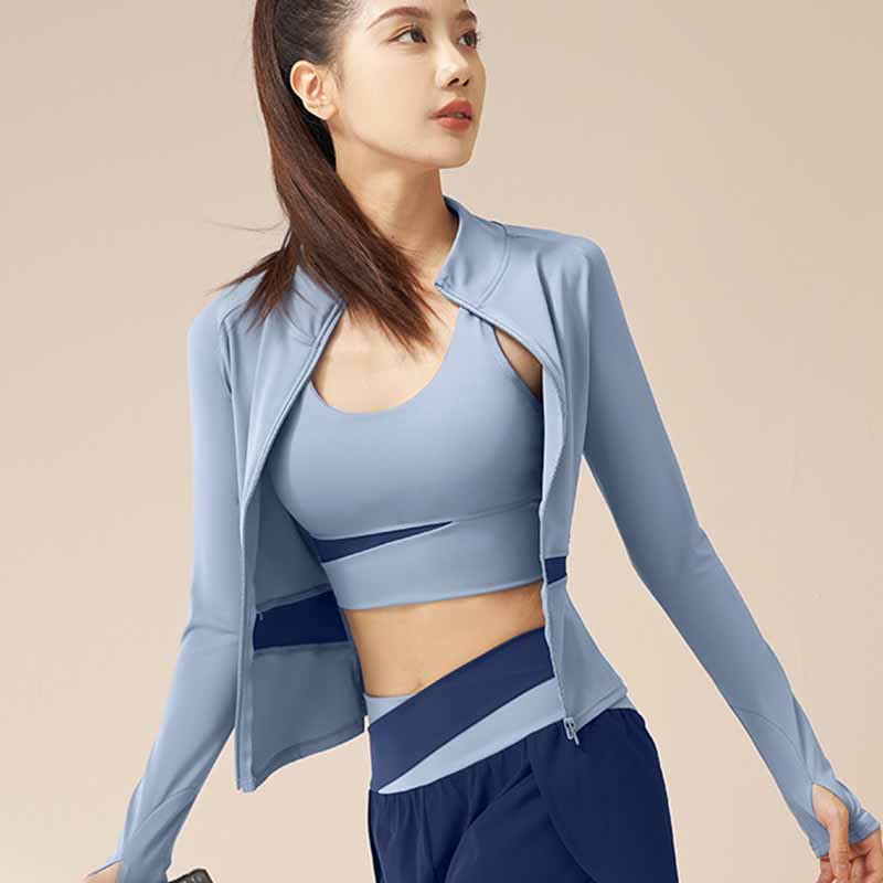 Veste de course à manches long - Yoga Fitness Abonnement avis et prix