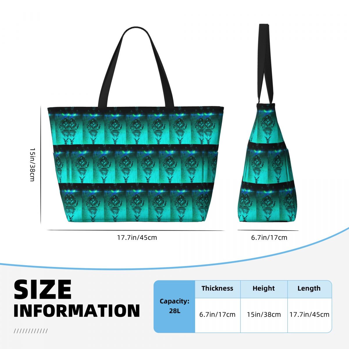 Sac fourre-tout de plage Geome - Yoga Fitness Video avis et prix