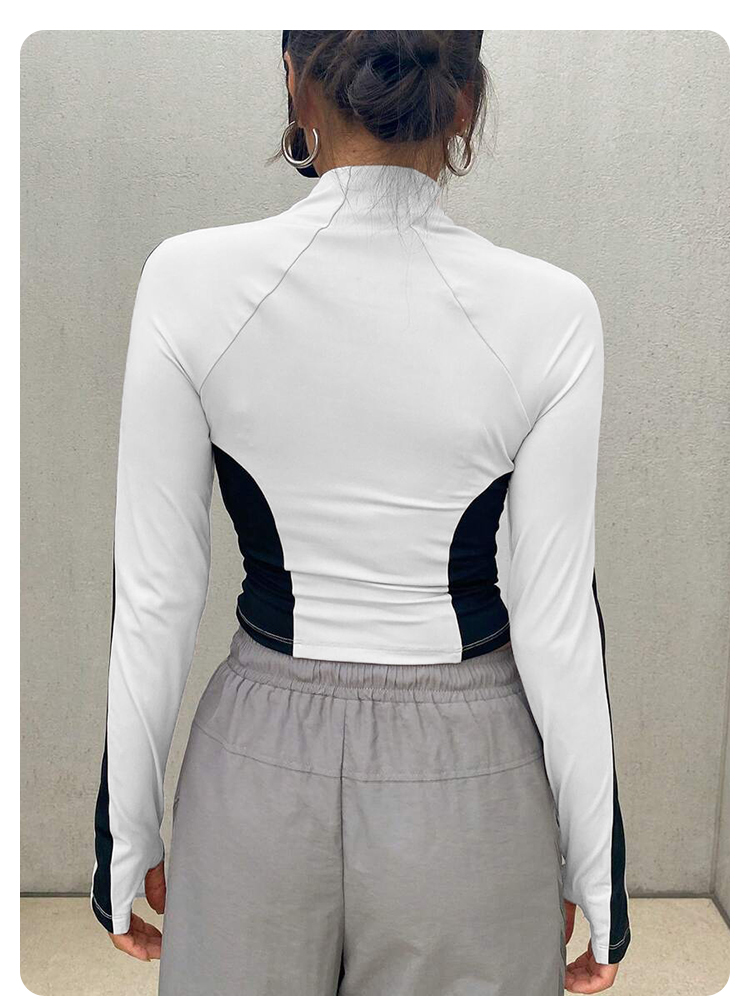 Veste de yoga à col montant po - Yoga Fitness Women avis et prix