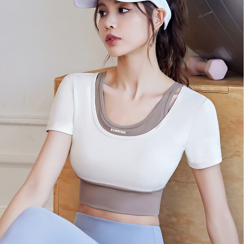 Chemise de sport à manches cou - Yoga Fitness Abonnement avis et prix