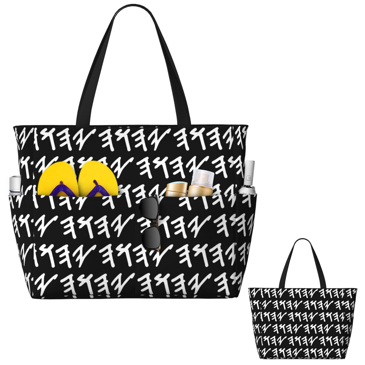 Sac fourre-tout de plage avec  - Yoga Fitness Name avis et prix