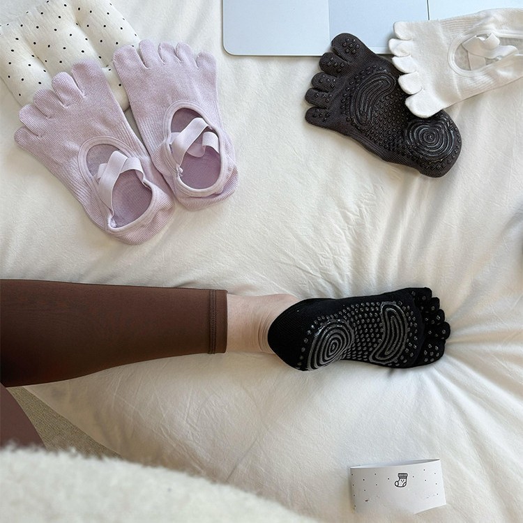 Chaussettes de yoga à cinq ort - Yoga Fitness Women avis et prix