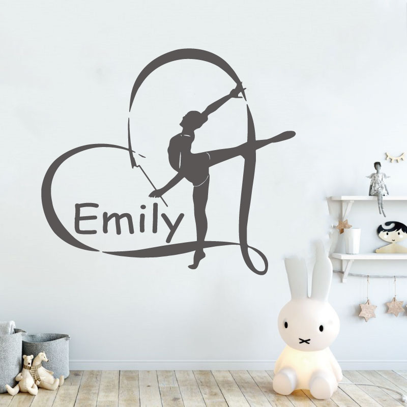 Autocollant mural en vinyle av - Yoga Fitness Name avis et prix