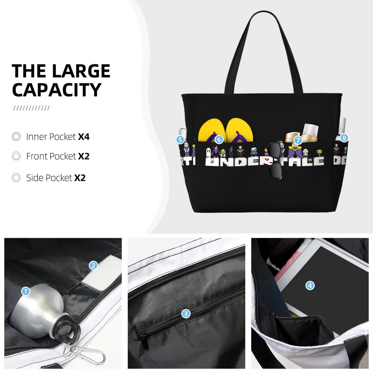 Sac fourre-tout de plage Under - Yoga Fitness Video avis et prix
