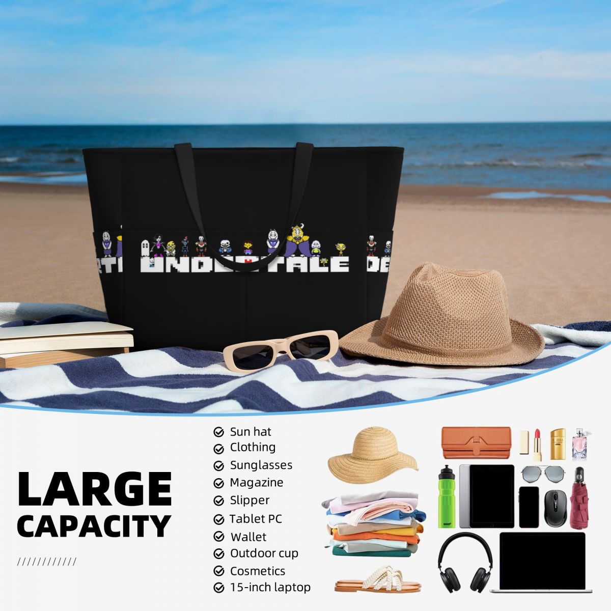 Sac fourre-tout de plage Under - Yoga Fitness Video avis et prix