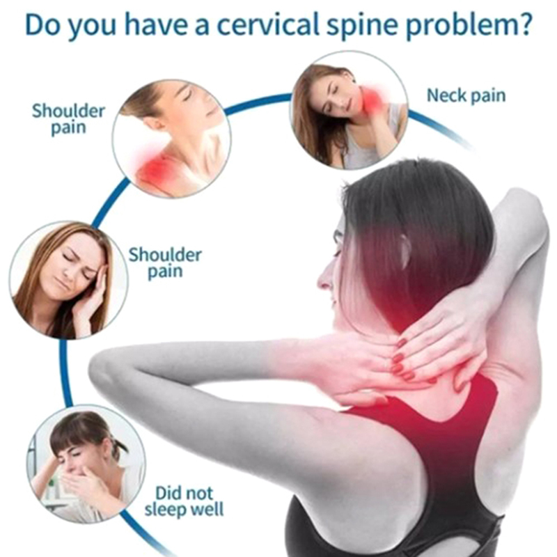 Oreiller de massage cervical e - Posture Corrector Back avis et prix
