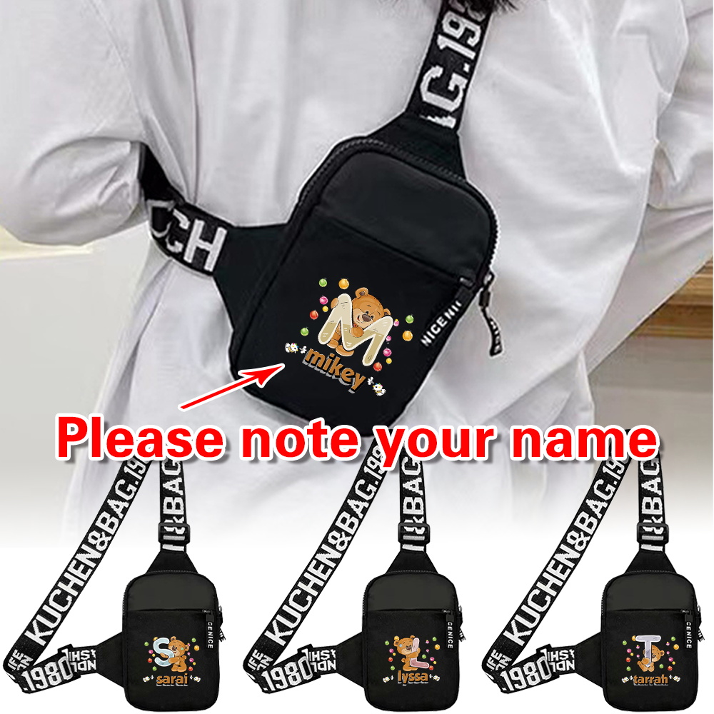 Sac de poitrine personnalisé a - Yoga Fitness Name avis et prix