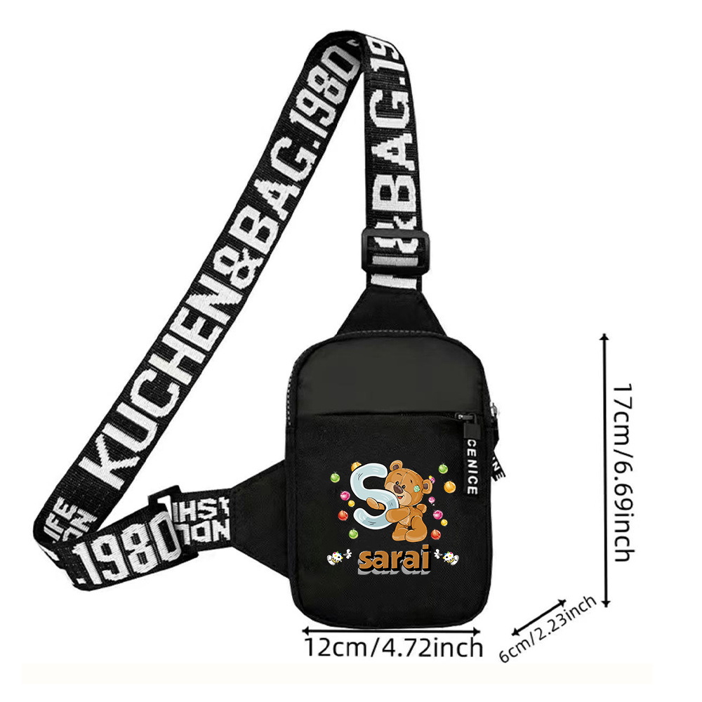 Sac de poitrine personnalisé a - Yoga Fitness Name avis et prix